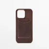 Étui pour iPhone 16 Pro Max en cuir Nappa Étui pour iPhone 16 Pro Max en cuir Nappa