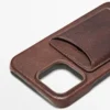 Étui pour iPhone 16 Pro Max en cuir Nappa Étui pour iPhone 16 Pro Max en cuir Nappa