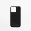 Étui pour iPhone Pro Max en cuir nappa