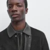 Veste avec poches en daim Veste avec poches en daim