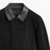 Veste avec poches en daim Veste avec poches en daim