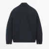 Veste à boutons-pression en mélange de coton Veste à boutons-pression en mélange de coton
