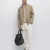 Veste courte avec poches Veste courte avec poches