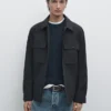 Veste courte avec poches Veste courte avec poches