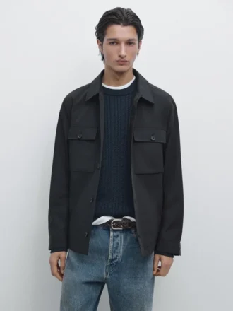 Veste courte avec poches