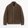 Veste courte en cuir suédé Veste courte en cuir suédé
