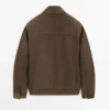 Veste courte en cuir suédé Veste courte en cuir suédé