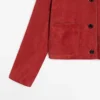 Veste courte en cuir suédé Veste courte en cuir suédé