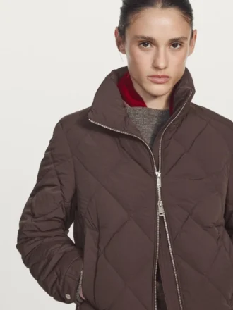 Veste courte en duvet hydrofuge