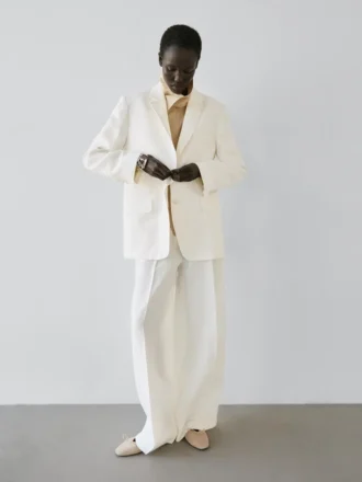 Veste de costume en lin
