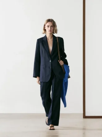 Veste de costume en lin