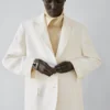 Veste de costume en lin