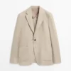 Veste de costume en lin Veste de costume en lin