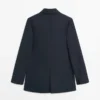 Veste de costume en lin