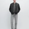 Veste en cuir de mouton nappa Veste en cuir de mouton nappa