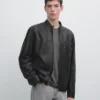 Veste en cuir de mouton nappa Veste en cuir de mouton nappa