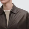 Veste en cuir de mouton nappa Veste en cuir de mouton nappa