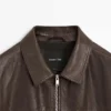 Veste en cuir nappa Veste en cuir nappa