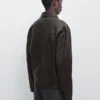 Veste en cuir nappa Veste en cuir nappa
