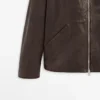 Veste en cuir nappa Veste en cuir nappa