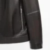 Veste en cuir nappa effet vieilli Veste en cuir nappa effet vieilli