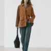 Veste en cuir suédé Veste en cuir suédé
