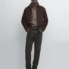 Veste en cuir suédé Veste en cuir suédé