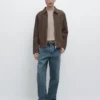 Veste en cuir suédé Veste en cuir suédé