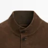 Veste en cuir suédé Veste en cuir suédé