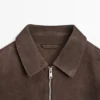 Veste en cuir suédé Veste en cuir suédé
