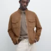 Veste en cuir suédé Veste en cuir suédé
