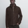 Veste en cuir suédé Veste en cuir suédé