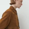 Veste en cuir suédé Veste en cuir suédé