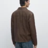 Veste en cuir suédé Veste en cuir suédé