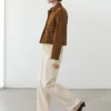 Veste en cuir suédé Veste en cuir suédé