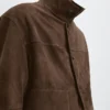 Veste en cuir suédé Veste en cuir suédé