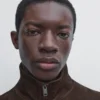 Veste en cuir suédé Veste en cuir suédé