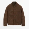 Veste en cuir suédé Veste en cuir suédé