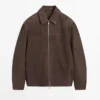 Veste en cuir suédé Veste en cuir suédé