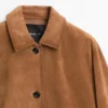 Veste en cuir suédé Veste en cuir suédé