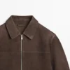 Veste en cuir suédé Veste en cuir suédé