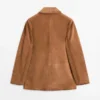 Veste en cuir suédé Veste en cuir suédé