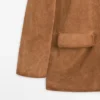 Veste en cuir suédé Veste en cuir suédé