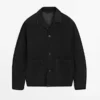 Veste en cuir suédé avec poches Veste en cuir suédé avec poches