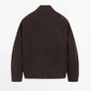 Veste en cuir suédé avec poches Veste en cuir suédé avec poches