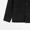 Veste en cuir suédé avec poches Veste en cuir suédé avec poches