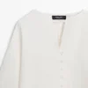 Veste en lin avec boutons