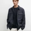 Veste légère en lin avec poches Veste légère en lin avec poches