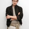 Veste réversible en lin