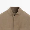 Veste safari 100 % lin